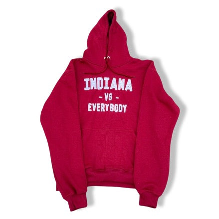 INDIANA VS EVERYBODY Hoodie "away"