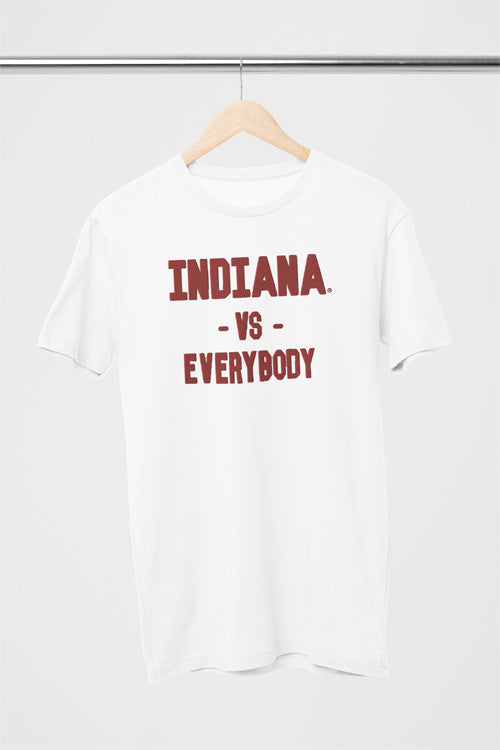 Classic T-Shirt "White/Crimson"